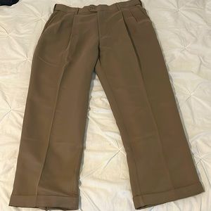 SAVANE COMFORT WAIST MICROFIBER PERFORMANCE PANTS NO WRINKLE BRAND NEW 38x29